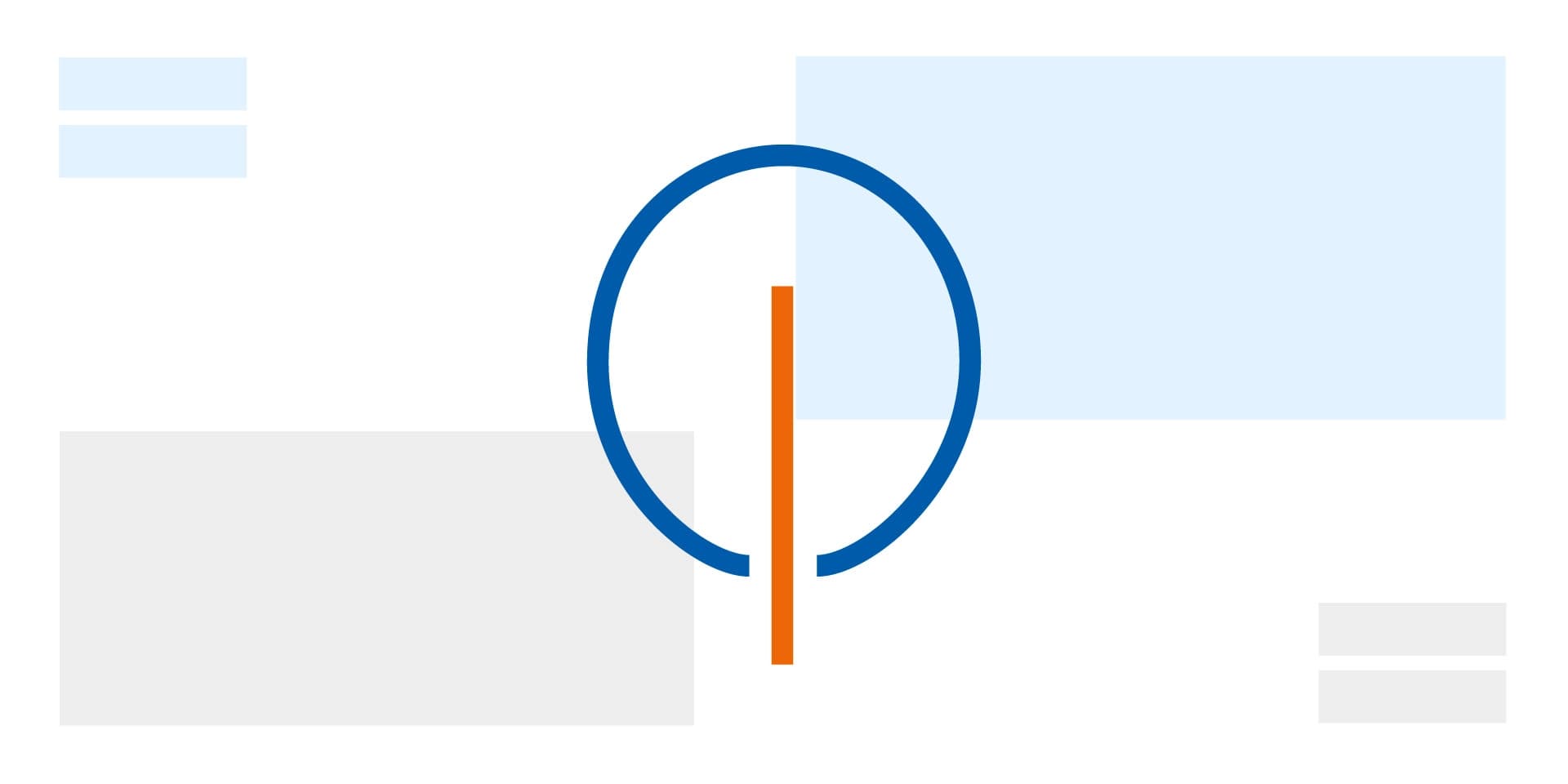 Linien Icons eines Baums