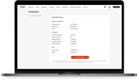 easyCredit Finanzreserve easyCredit Finanzreserve